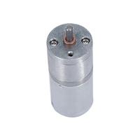 6V/12V/24V 12~1360RPM 25GA370 Motor eléctrico de alta reducción de par excéntrico, eje de salida excéntrico, reducción, motor engranado, eje de salida excéntrico