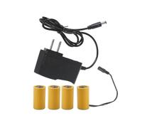 6v Lr14 C Battery Eliminators 110v 220v Power Supply Replace 4x 1.5v C Battery