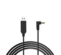 6V USB Cable Tensiómetro Compatible con Omron HHP-CM01 para M7 M500 M700 M3 M5 M6 M2 Basic/Intelli IT X2 X4 X7 Smart, X2 Basic, X3 Comfort Monitores de Presión Arterial Cargador - Negro