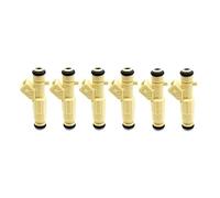 6X 0280156053 Boquillas de inyector de combustible para Porsche 911 Boxster 2001-2006 Accesorios para coche