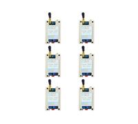 6X 12V 24V Din Rail DIP RS485 Transceptor Inalámbrico 20DBM -121dBm UART Transmisor y Receptor Módulo Modbus RTU