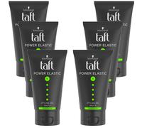 6x 150 ml Schwarzkopf Taft Men Power Elastic Gel Fijación Inquebrantable