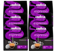 6x 18 Almohadillas de Café Lavazza Espresso Cremoso Italiano, Intensidad 8/10