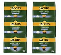 6X 18 Jacobs Crema Pads Mild Café Tostado Sabor Cremoso UTZ CERTIFIED
