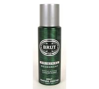 6x 200ml BRUT Original Deodorante Spray Botella Verde Para Rociar 1,2L
