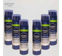 6x 200ml Nivea Men Espuma de Afeitar Protect & Cuidado Aloe Vera Hombre Ultra
