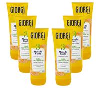 6x 250ml Gel Definidor Giorgi Line Paso 3 Método Curly 0% Alc.