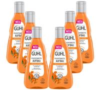 6x 250ml Guhl Edificio de Humedad Champú Seco Y Spödes Pelo Ácido Hialurónico
