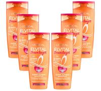 6x 250ml Loreal Paría Elvital Dream Longitud Súper Montaje Champú Con Rizinus Öl