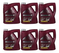 6x 4 Litro Original Mannol Aceite Motor Dexron VI Gear Oil Mecanismo Automático