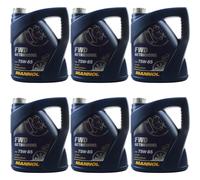 6x 4 Litros Original MANNOL Aceite De Transmisión FWD 75W-85 API GL 4