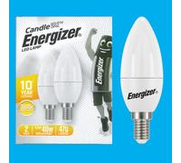 6x 5.2W (= 40W) LED Vela 3000K Ses Blanco Cálido Ópalo E14 Rosca Pequeña [EEK: A+]