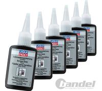 6x 50 Gramos LIQUI MOLY 3804 Tornillo Schraubenfest Alta Fijación Pegamento