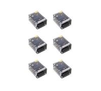 6X AC 100V - 240V A 5V 5A 25W Conversor de Voltaje Conmuta Fuente de Alimentacion para Rayas Guiadas