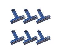 6X Adaptador de ExpansióN Tipo T para Microbit Breadboard Interfaz de ProgramacióN GráFica Python para BBC Microbit