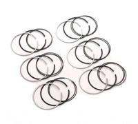 6x Anillos de pistón Conjunto compatible con 323i 528i E36 E46 E39 M52B25 M52B28 2.5L 2.8L Los motores se ajustan al 112514370777