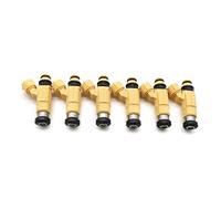 6x Apto Para F200-F225 Fuera De Borda 2002-2012 Boquilla Inyectores Combustible Coche CDH240 69J-13761-00 69J-13761-00-00 Inyector Pulverización