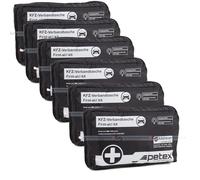 6x AUTO PKW Botiquín De Primeros Auxilios DIN13164-2022 Incl. Máscaras