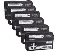 6x AUTO PKW Botiquín De Primeros Auxilios DIN13164-2022 Incl. Máscaras