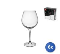 6x Bormioli Rocco Copas Transparentes De Vino 660 Ml