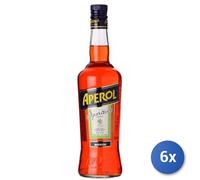 6x Botellas Aperol Ml 700, Transparente, 11 % vol, Vidrio