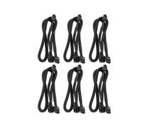 6X Cable de Fuente de Alimentación PCIE VGA de 8 Pines Una Doble 8 Pines Y 6 Pines para EVGA Supernova G2 G3 G5 P2 T2 GS G+ 650 750 850 1000