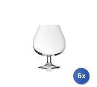 6x Cálices Coñac Invino en Eco Cristal Vidrio Transparente CL 67 . Móvil Un