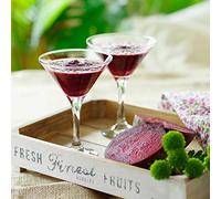 6x Clear 175ml Mastetet Martini Glasses - Lavavajillas Classic Party Bar Champagne Espresso Cocktail Glass Set - por lav - por lav