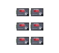 6X Controlador de Velocidad de Motor de CC PWM 6-60 V 30 A con Pantalla Digital y PCB Robusta: Perfecto para Varias Máquinas