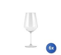 6X Copas De Vidrio Modelo Allegra, Transparente, 49Cl