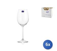 6X Copas De Vidrio Transparente Enoteca Para Agua Cl45