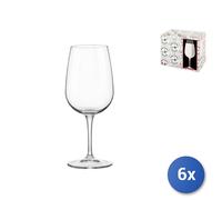 6X Copas De Vidrio Transparente Espacio Medium CL40