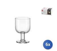 6X Copas De Vidrio Transparente Hostería Medium CL20