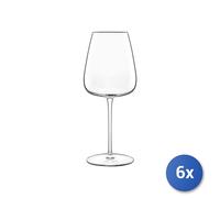 6X Copas De Vidrio Transparente Maravillosas, 55Cl