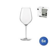 6x Copas De Vidrio Transparente Tresensi Medium Cl43 Bormioli Rocco