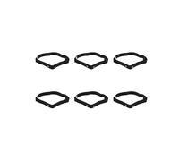 6X Correa de Cinturón para El Pecho para Polar Wahoo para Sports Monitor de Frecuencia Cardíaca Inalámbrico, Negro