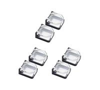 6X Cubierta del Interruptor del Botón de Encendido, Impermeable y Resistente A Colisiones, Protector de Seguridad A Prueba de Polvo para Orificio de
