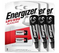 6X Energizer LR1 E90 Baterías Alcalino 1.5V AM5 MN9100 4001N Dama LR01 Pack 2