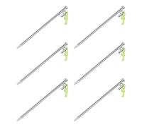 6x Estacas De Suelo Para Camping 30 Cm X 9Mm P-Ganchos