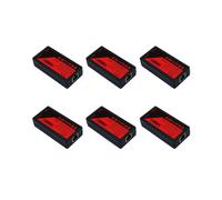 6X Extensor POE de 2 Puertos 100Mbps con Estándar IEEE 802.3Af para Cámara IP NVR AP IP VOICE POE Extend 100 Metros para Rango POE