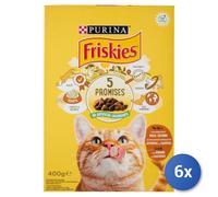 20x Paquete Friskies Gato Caja 400 Gramos Pollo/Pavo/Oliva
