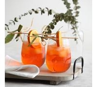 6x Gaia 590ml Extra Grande Copas de Vino sin Tallo - Vidrio Tinto Blanco Rosa Cóctel Fiesta Copa para Beber Set de Regalo - by LAV