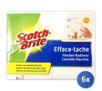 6X Goma Borradora Manchas Scotch-Brite 2 Piezas E1