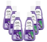 6x Guhl Shampoo Plata Brillo y Cuidado Salvia 250 ml Vegano