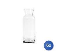 6x Jarras de Vidrio Marca Pasabahce Modelo Village 1,0 Lt