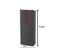 6X Lector de Tarjetas IC una Prueba de Agua IP68 13.56Khz Lector Esclavo de Control de Acceso de Tarjeta de Proximidad Compatible con Salida Wiegand