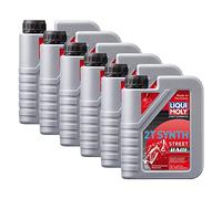 6x LIQUI MOLY 1505 Motorbike 2T Synth Street Racing Race Motoröl 1L