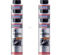 6x Liqui Moly 200ml Oil Aditivo Aceite MoS2 Protección contra Desgaste de 1012