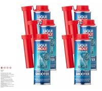 6x LIQUI MOLY Aditivo para Combustible 200ML Marina Diesel Proteger Shooter