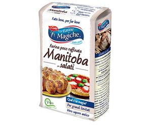 6X Lo conte Le Farine magiche Salati Farina Manitoba 1kg Harina para hornear pizza
